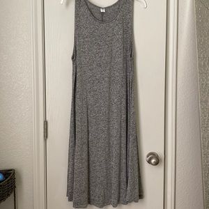Old Navy gray midi dress. Very comfortable! Size XL